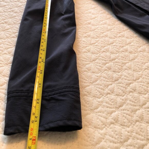 Eddie Bauer Button Up Adventure Travel Hiking Shirt Womens Size 6 Navy Blue - Picture 6 of 8